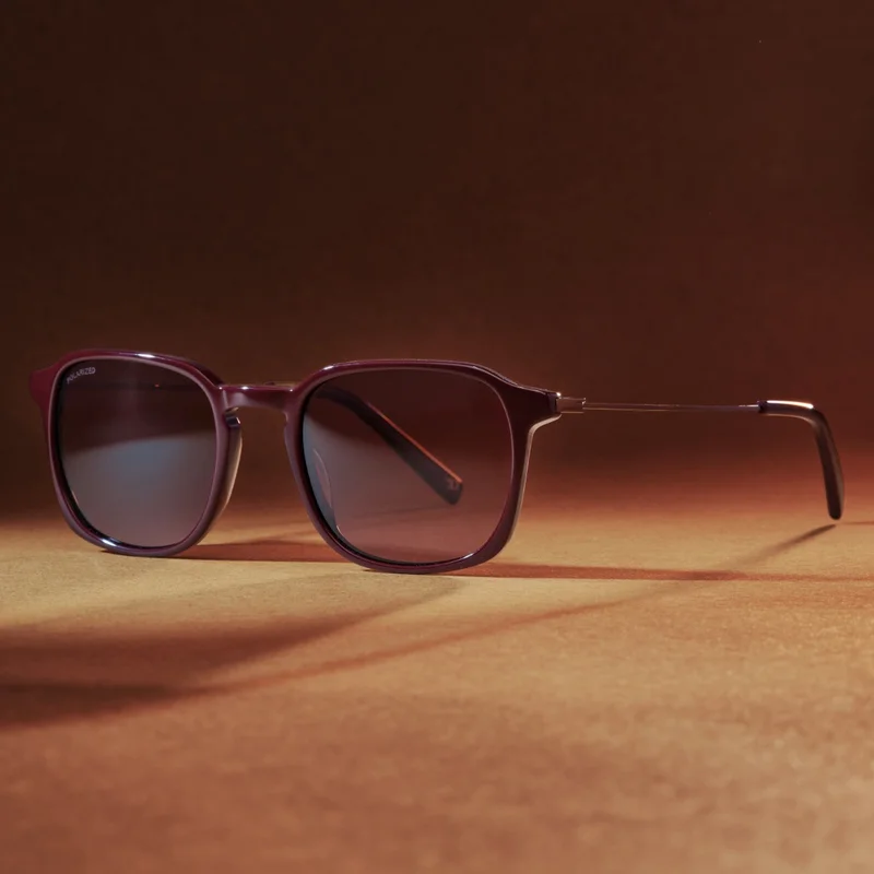 30sundays Unisex ZIYA Sunglasses - Lens Size: 51 mm - Red